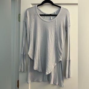 Free People light blue thermal
